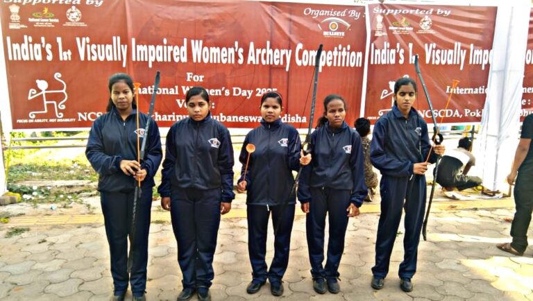 Archery Queen Mamuli Subudhi  finishes as Runner Up in India’s 1st Visually Impaired Women’s Archery Competition